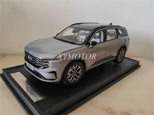 1:18 FORD EDGE L 2023 SUV Off-road Diecast Car Model Gifts Collection Brown/Red - Picture 1 of 13