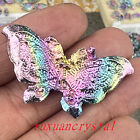 2" Natural  Bismutosmaltite Quartz Carved Butterfly Crystal  Healing1pc