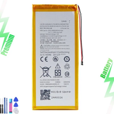 For Motorola Moto G4 XT1625 Replacement Battery GA40 SNN5970A Tools - Image 1 of 4