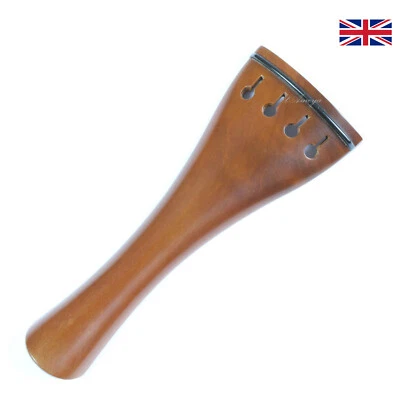 Boxwood Violin Tailpiece - Tulip Model With Ebony trim 10.8cm - Image 1 of 2