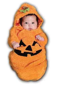 Infant Pumpkin Bunting - Picture 1 of 1