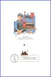 Locomotora USA3 #2719 U/A FETWOOD PROOFCARD FDC - Imagen 1 de 1