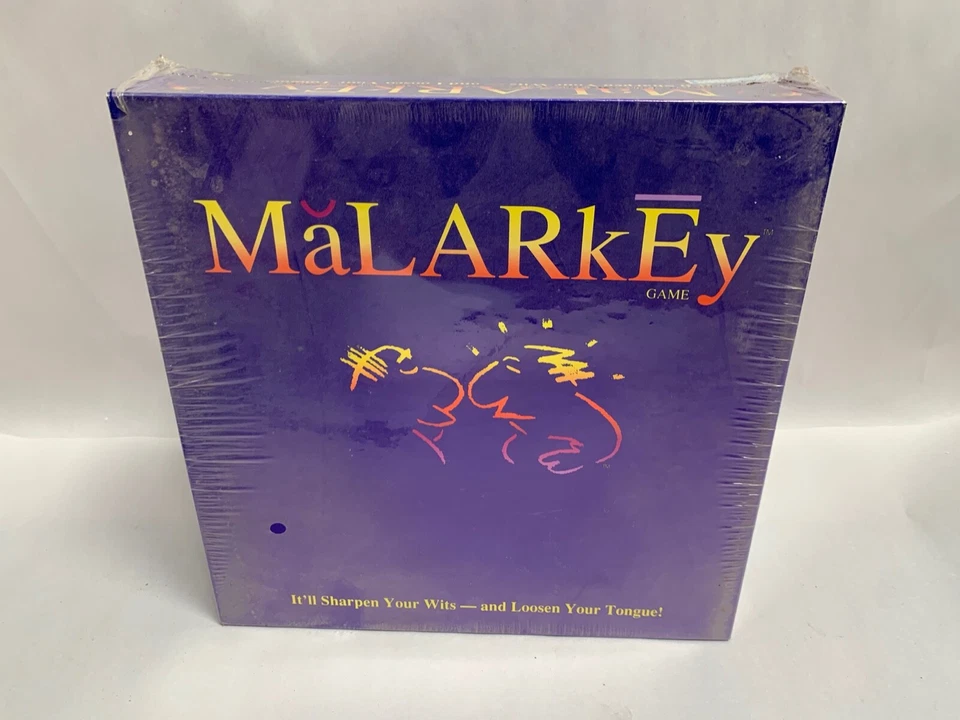 SEALED Vintage Malarkey Board Game Family Fun Game by Parker Brothers (A6) - Image 1 of 4