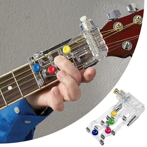Gitarrenakkord-Buddy Lernzubehör Ein-Tasten-Assistent Übungshilfe Lernhilfen Neu - Bild 1 von 7