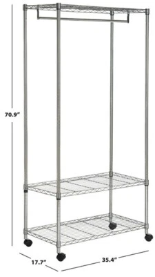 Safavieh GORDON 3 TIER GARMENT RACK, Reduced Price 2172740950 HAC1009A - Image 1 of 4