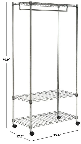 Safavieh GORDON 3 TIER GARMENT RACK, Reduced Price 2172740950 HAC1009A - Image 1 of 4