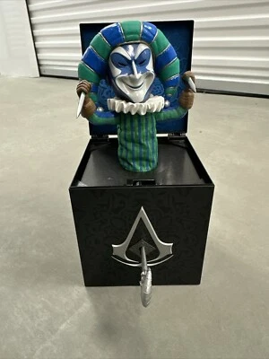 Assassins Creed Brotherhood Collectors Edition Jack in The Box W/key And Book. - Image 1 of 2