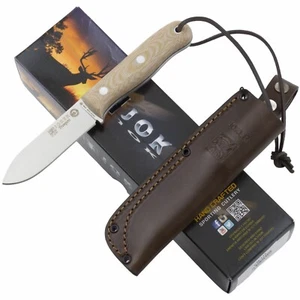 Joker Knives Trampero Survival Bushcraft Fixed Blade Knife Canvas Micarta - Picture 1 of 6
