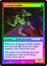 Frenzied Goblin FOIL Ravnica: City of Guilds PLD Red Uncommon CARD ABUGames