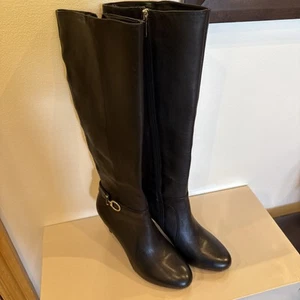 Bandolino Damen LELLA Leder Kniehoch Absatz Stiefel Größe 9,5 - Bild 1 von 5