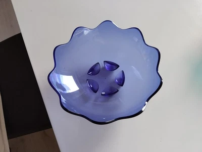 Tupperware Eleganzia Venus Schale groß blau wenig gebraucht - Bild 1 von 2