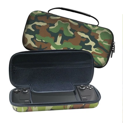 Camo EVA Storage Bag Travel Carrying Case Handbag  For Steam Deck Game Console - Image 1 of 4