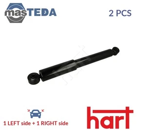 810 256 SHOCK ABSORBERS STRUTS SHOCKERS REAR HART 2PCS FOR SUBARU JUSTY III - Picture 1 of 5