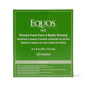 Equos EQX2333, 3" x 3" (7.6cm x 7.6cm) | QTY: Box of 10 Dressings - Picture 1 of 1