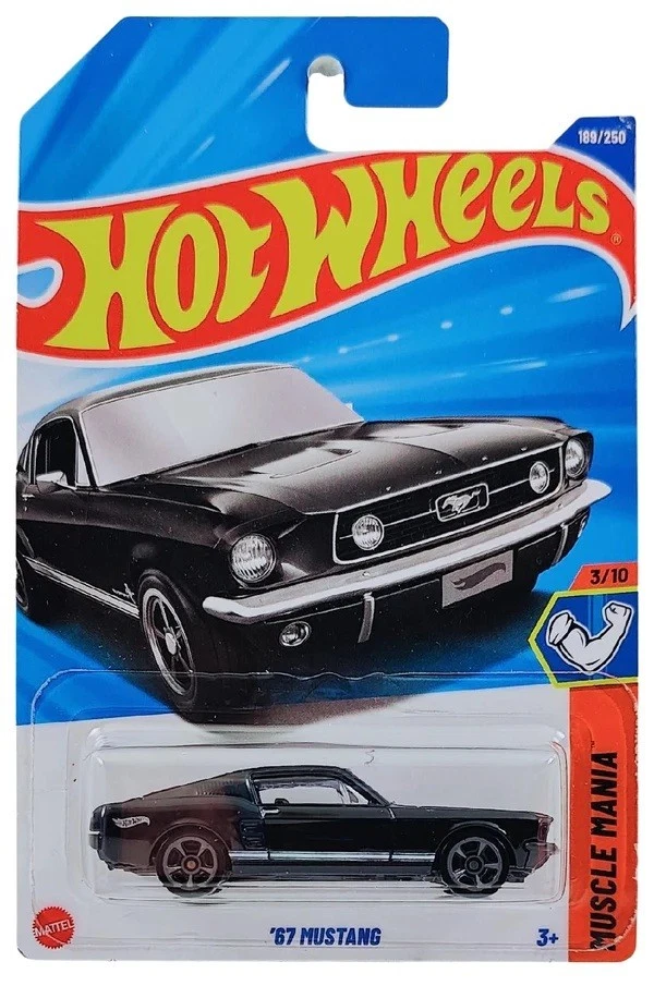 2025 Hot Wheels MUSCLE MANIA 3/10 '67 Mustang 189/250 - Image 1 of 1