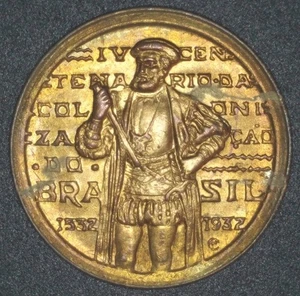 1932 Brazil 1000 Reis (J0217) - Picture 1 of 2