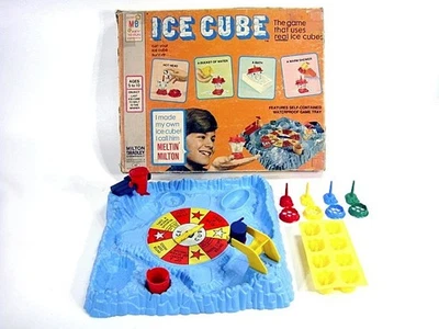 1972 Ice Cube Board Game by Milton Bradley Complete With Tray - Image 1 of 4