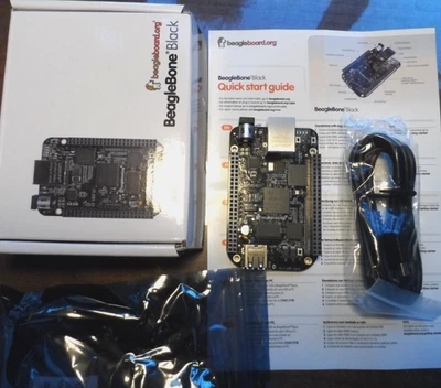 BeagleBone Black 102110420 ARM AM3358 Sitara Cortex A8 1GHz 512MB Ram 4GB eMMC - Bild 1 von 4