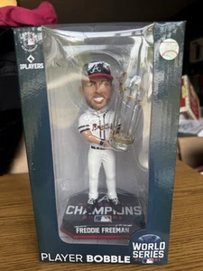 Freddie Freeman 2021 World Series Champion Braves Bobblehead. - Picture 1 of 6