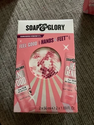 Soap and Glory Hands and Feet Feel Good Set Hand Food Heel Genius - Image 1 of 4
