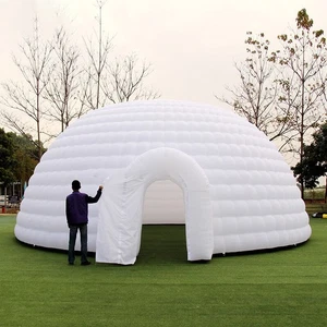 4M Inflatable Igloo Dome Tent with Air Blower House Tent for Party Wedding Event - Picture 1 of 11