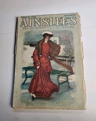 Ainslee's The Magazime That ENtertaings  1906  - Image 1 of 4