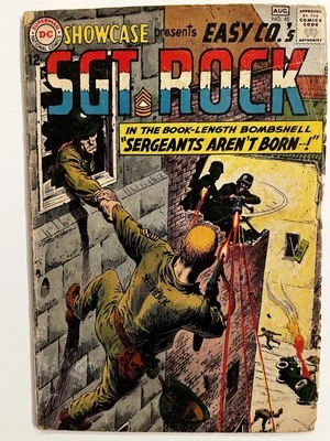 Showcase Presents Easy Co's SGT. ROCK 1963 #45 Silver Age DC-lower Grade-Kubert - Image 1 of 4