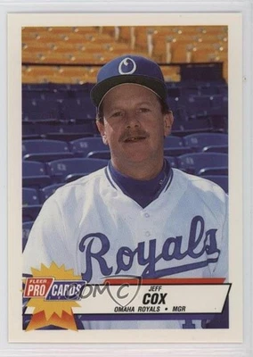 1993 Fleer ProCards AAA All-Star Game Jeff Cox #AAA-41 - Image 1 of 2