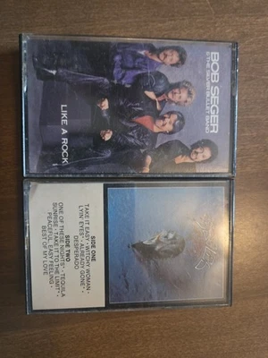 Classic Rock Cassettes Lot Of 2 Bob Seger And The Eagles Foto 1 de 4