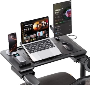 Newtral Home Office Laptop Desk, Adjustable Portable Standard, Black - Afbeelding 1 van 9