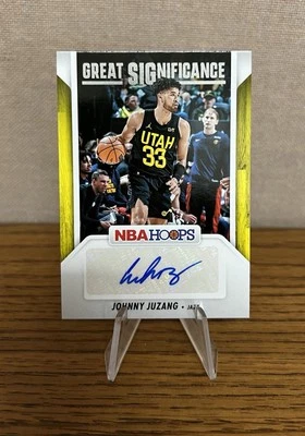 2024-25 Panini NBA Hoops Johnny Juzang - Great SIGnificance Auto #GS-JJJ Jazz - Image 1 of 2