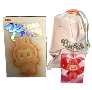 Authentic Pop Mart Labubu Love Big Into Energy The Monsters V3 Labubu - Picture 1 of 13