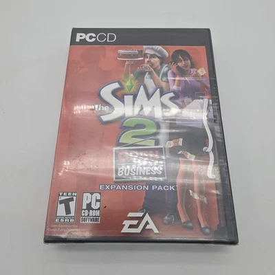 Sims 2: Open for Business (PC, 2006) Sealed Game New - Image 1 of 4