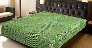 Queen Vintage Traditional Kantha Quilt Blanket Bedspread Coverlet Bed Runner - Picture 1 of 5