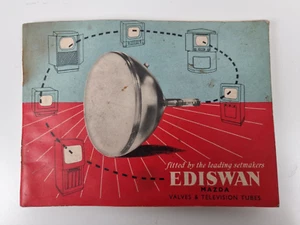 Edison Swan Electric Mazda Valves & Television Tubes Data Booklet 1953/4 EDISWAN - Picture 1 of 14