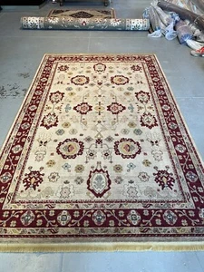 AMERICAN KARASTAN CARPET/ RUG PROFESSIONALLY HAND-WASHED 6x9 100% Wool - Picture 1 of 6