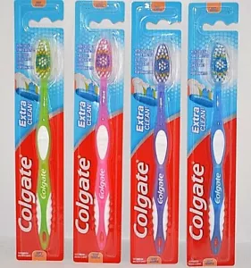 COLGATE EXTRA SAUBERE STANDARDZAHNBÜRSTE WEICHE BORSTEN SIE WÄHLEN FARBE NEU - Bild 1 von 5