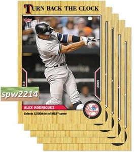 2022 Topps Now Turn Back the Clock Bundle #156-#160 Rodriguez, Cabrera, Sosa - Picture 1 of 1