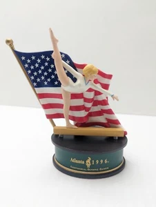 Atlanta 1996 Gymnastics Figurine Hallmark The Olympic Spirit Collection - Picture 1 of 7