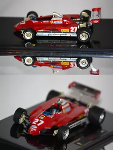 Hotwheels Elite F1 Ferrari 126 C2 G.Villeneuve 1982 1/43 N5580 - Foto 1 di 1