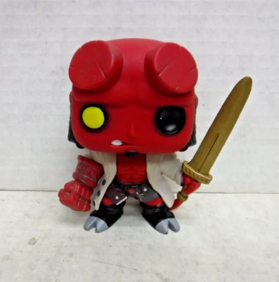 Funko Pop! Hellboy W/ Sword Comics #14 2017 4" Loose Figure 091924AST - Image 1 of 2
