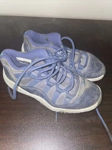 Nike Air Jordan Retro 11 Low Blue Moon White Size 12c kids 580522-408 low top - Picture 1 of 8