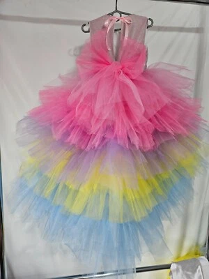 Unicorn Dress for birthday, wedding, special occasion custom made Tulle Dress - Image 1 of 4