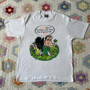 Vintage 90s Little Rascals Movie TV Promo T Shirt XL Buckwheat Ollie North Rare - Picture 1 of 9