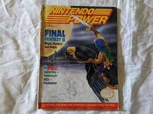 Nintendo Power Volume 30 Final Fantasy II 2 Magazine w/ Faceball Poster Inserts - Picture 1 of 11