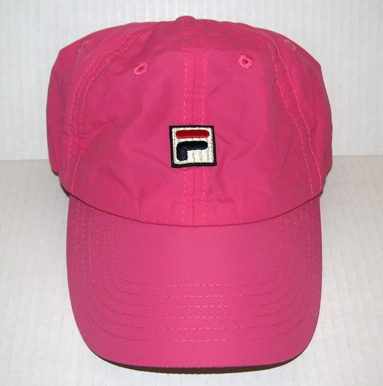 Sombrero Fila Sport Talla Única Adulto Ajustable Nylon Rosa Neón Foto 1 de 3