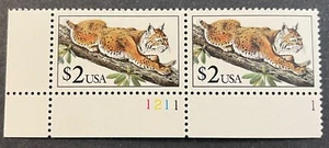 Scott 2482 - $2.00 Plate Block Pair MNH - Picture 1 of 2