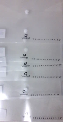 6 buste in plastica neutra trasparente bottone formato A5 cm 18x24,5 Top Quality - Immagine 1 di 4