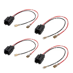 Para Peugeot Citroen 2 Pares 19cm 2-Pin Altavoz Arnés Cable Estéreo Adaptador Enchufe - Imagen 1 de 3