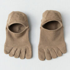 Men Five Finger Toe Socks Solid Cotton Sweat Absorbing Breathable Short Hosiery